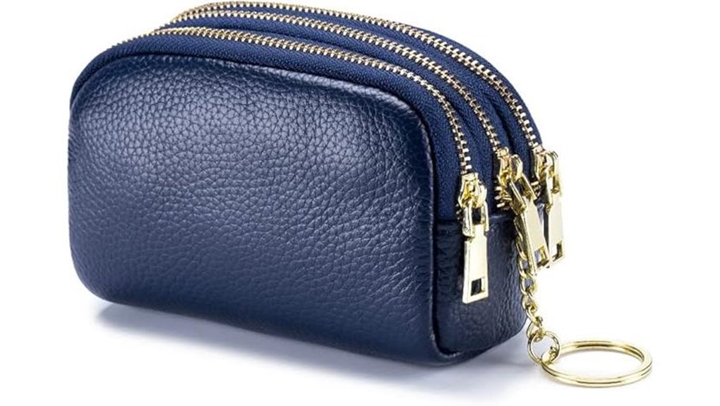 Travel Wallets With EU-Friendly Layouts in Coin-Heavy Regions 1 linno leather coin purse