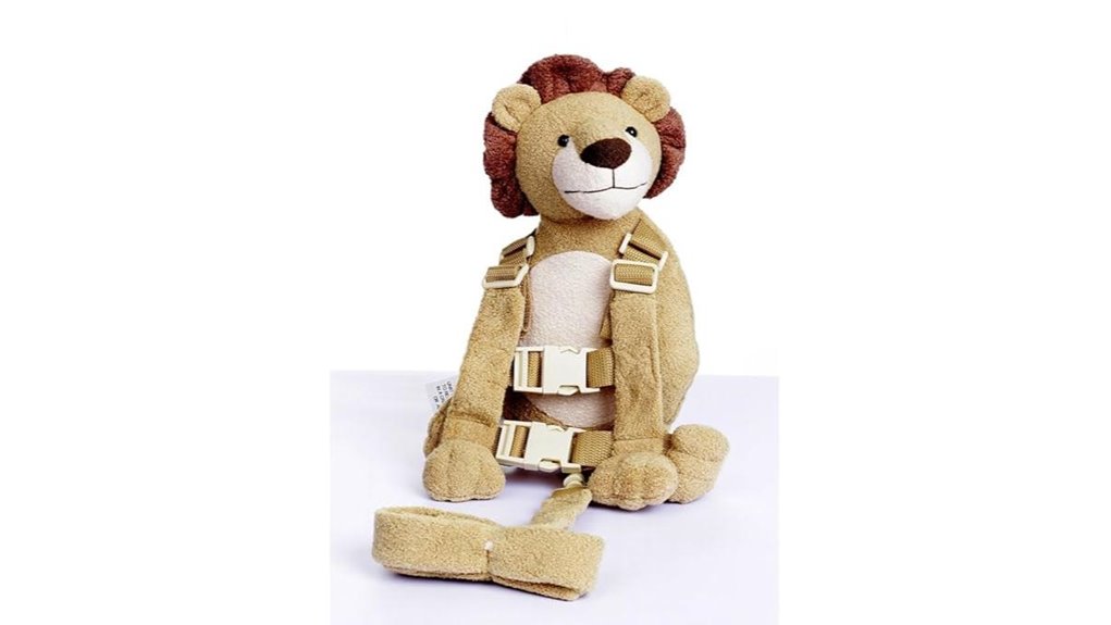 lion 2 in 1 toddler backpack