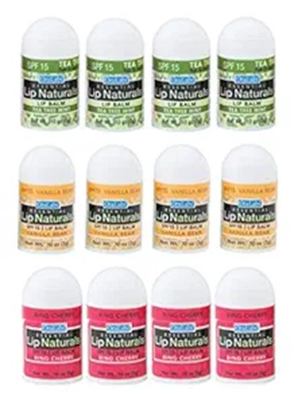 lip naturals spf 15 12pack