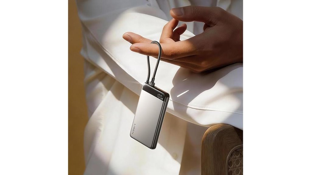 Power Banks That Excel in Cold Weather Travel 1 lisen 10 000mah usb c cable