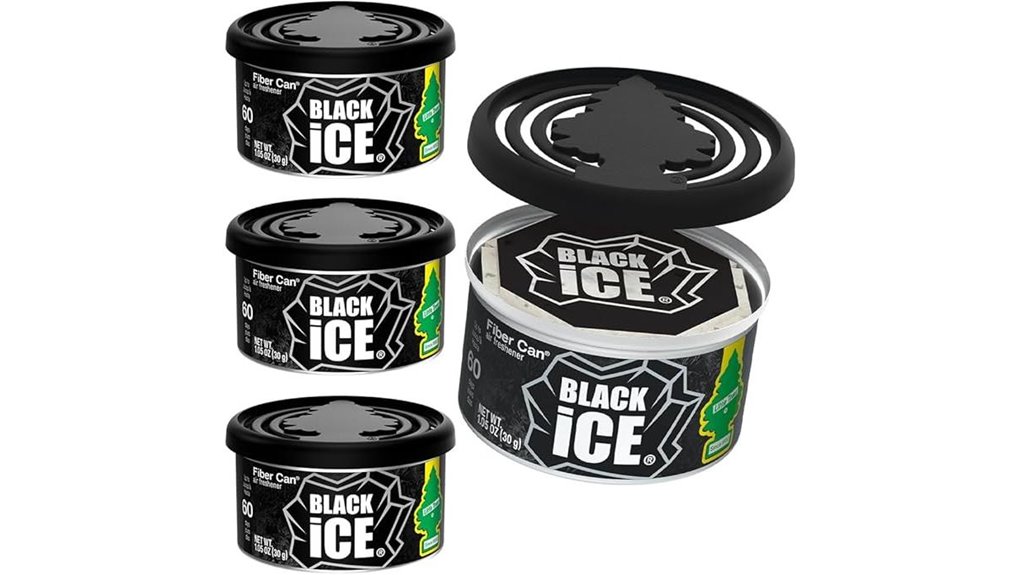 little trees black ice