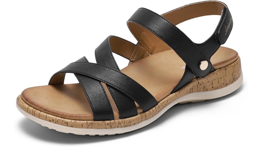 Travel Sandals with Arch Support (All-Day Walking) for Comfort 3 littleplum arch support sandals