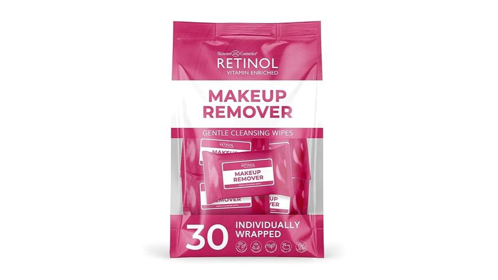 Micellar Water Wipes (Travel Pack) Keep Skin Spotless on Go 8 livaura retinol wipes 30