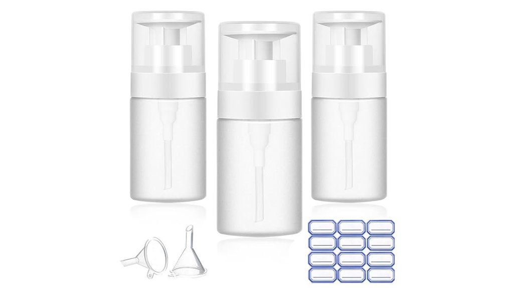 Top Lockable Pump Bottles That Prevent Accidental Presses 4 lockable acetone 2 pack pump