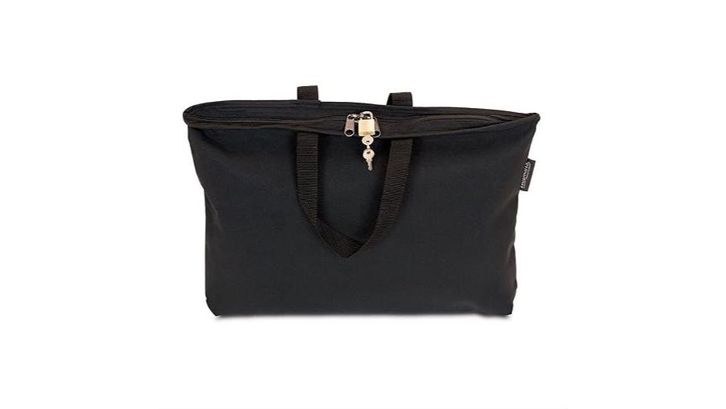 Top‑Rated Anti‑Theft Lockable Tote Bags for Peace of Mind 9 lockable black phi carrier
