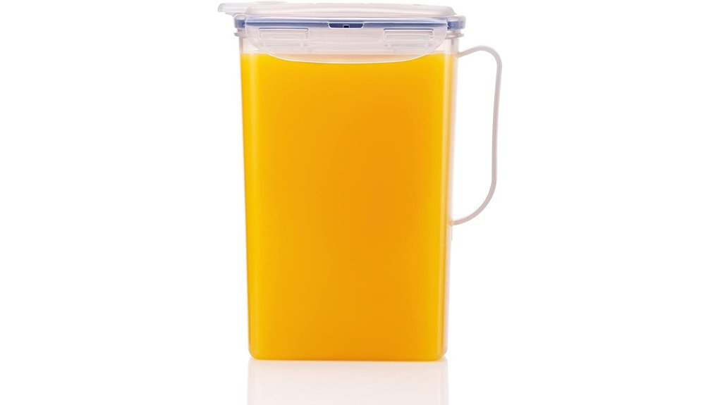 Best Water Pitcher (Shatterproof) That Won’t Break at a Drop 14 locknlock bpa free 2 quart pitcher