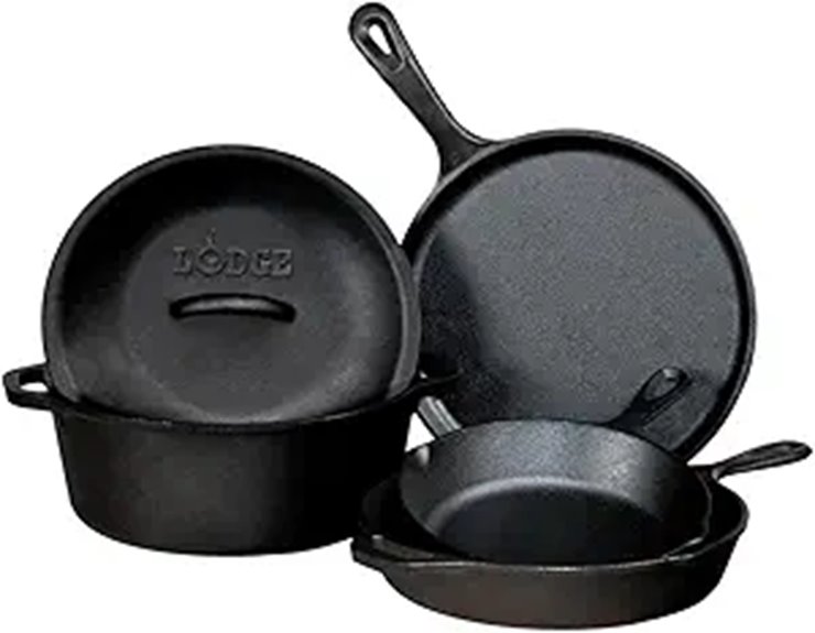 Top Cast Iron Skillets That Elevate Every Meal 12 lodge pre seasoned cast iron