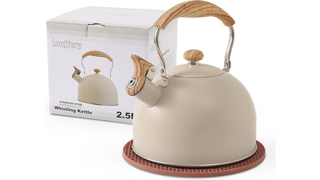 Best Stovetop Tea Kettle: Turn Every Sip Into Delight 3 lonffery whistling 2 5 quart kettle