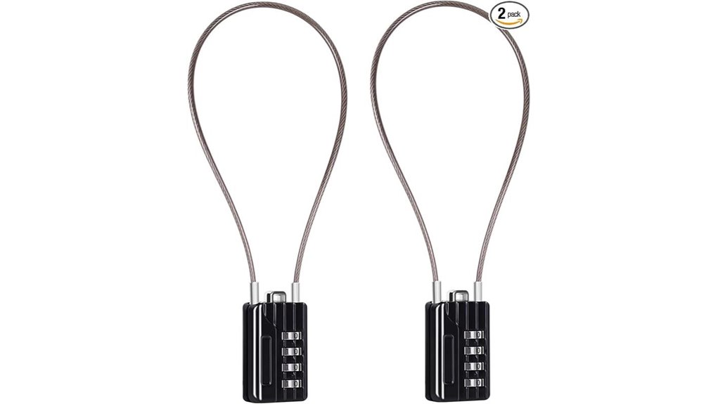 Best Long-Length Cable Locks Every Hostel Locker Deserves 5 long cable 4 digit padlock