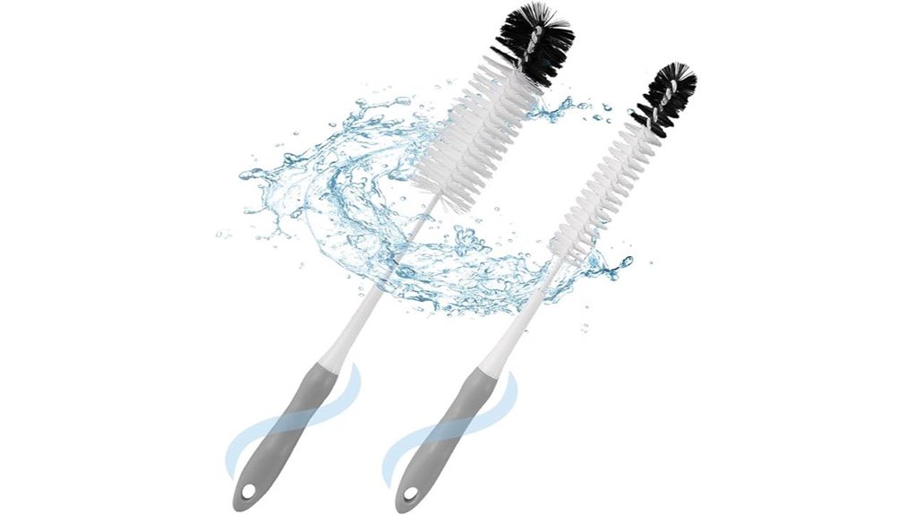 Top Travel Bottle‑Cleaning Brushes (Fits Narrow Necks) 11 long handle narrow bottle brushes