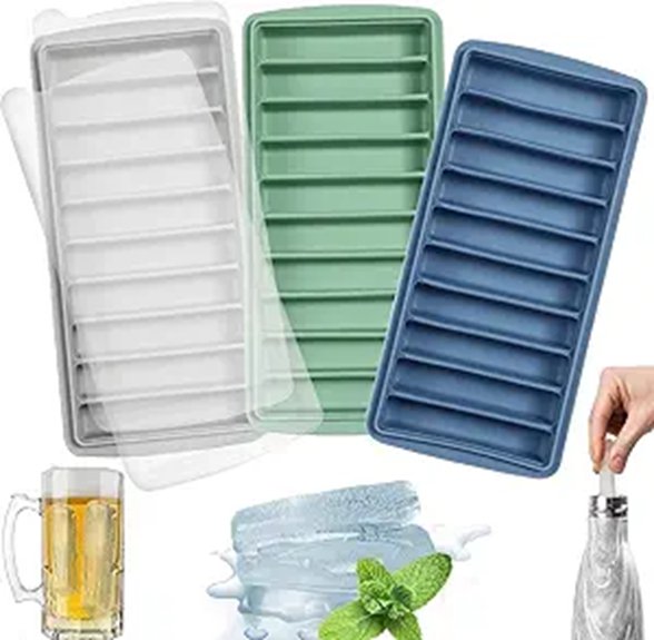 long ice tray 3 pack