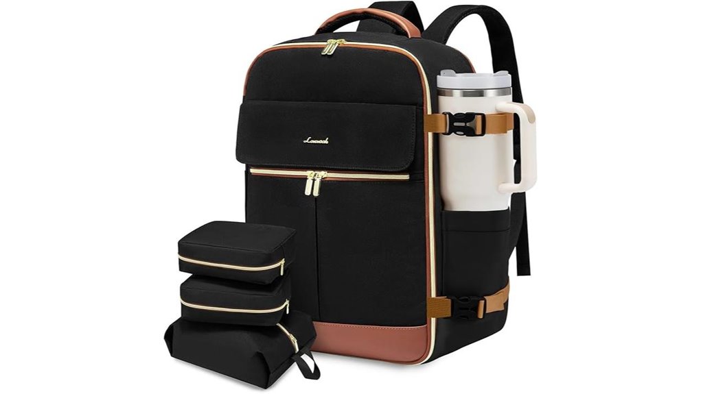 Best Carry‑On Backpacks with Built‑In Packing Cube System 15 lovevook 40l tsa laptop