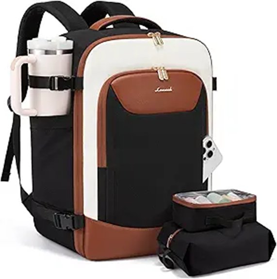 Modular Travel Backpacks That Fit Packing Cubes Perfectly 7 lovevook 40l tsa waterproof