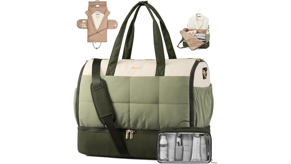 Best Garment Bags That Fold Into a Carry‑On Hybrid Designs 2 lovevook convertible garment bag