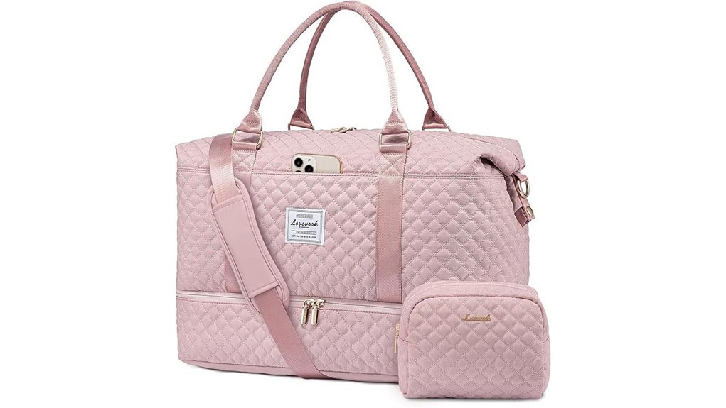 Carry-On Duffels with Shoe Compartments That Fit Packing Needs 3 lovevook travel duffle shoe