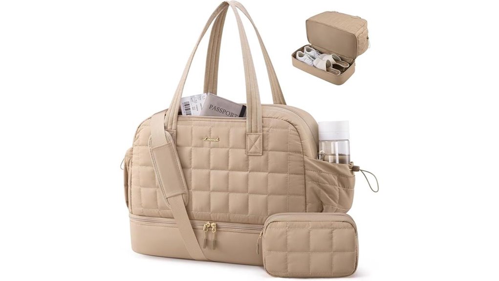 Carry-On Duffels with Shoe Compartments That Fit Packing Needs 8 lovevook travel duffle shoes