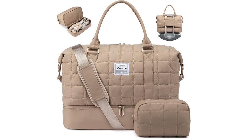 Best Weekender Bags for Train Travel That Pack Light 8 lovevook women s weekender duffel
