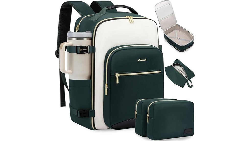 Modular Travel Backpacks That Fit Packing Cubes Perfectly 10 lovevoook tsa approved 40l backpack