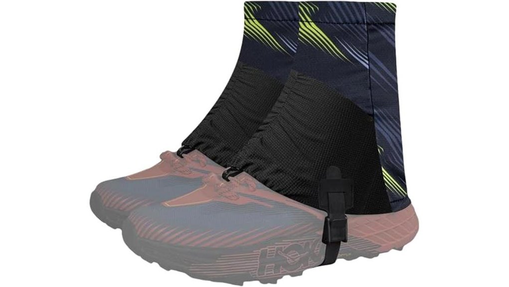 low ankle waterproof hiking gaiters