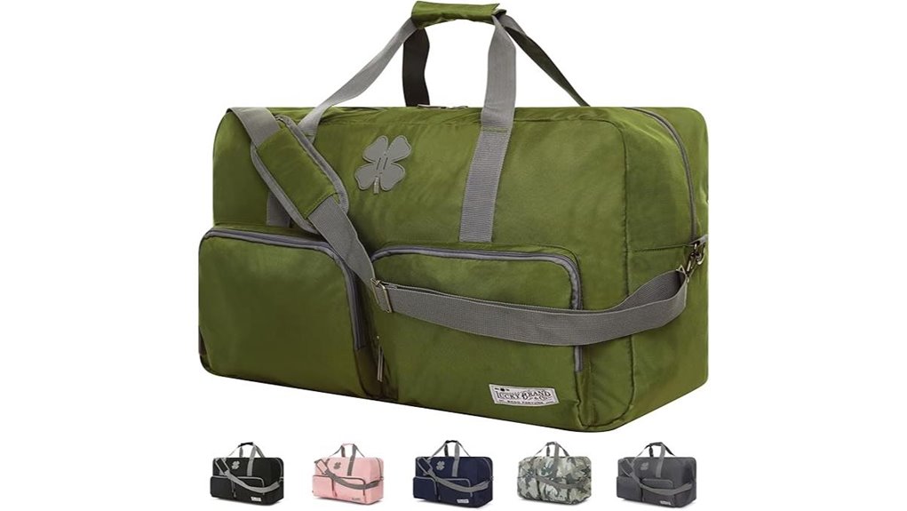 Canvas Weekender Bags That Turn Every Escape Into a Story 5 lucky 65l foldable duffel