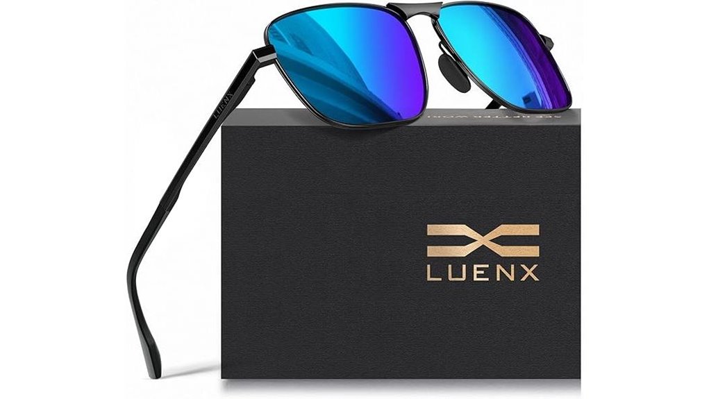 The Best Travel Sunglasses Scratch‑Resistant Lenses 7 luenx polarized rectangular aviators