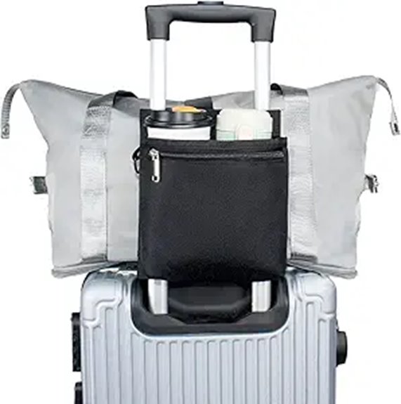 Luggage Handle Cups for Coffee on the Move (Clip‑On Holders) 4 luggage handle cup holder