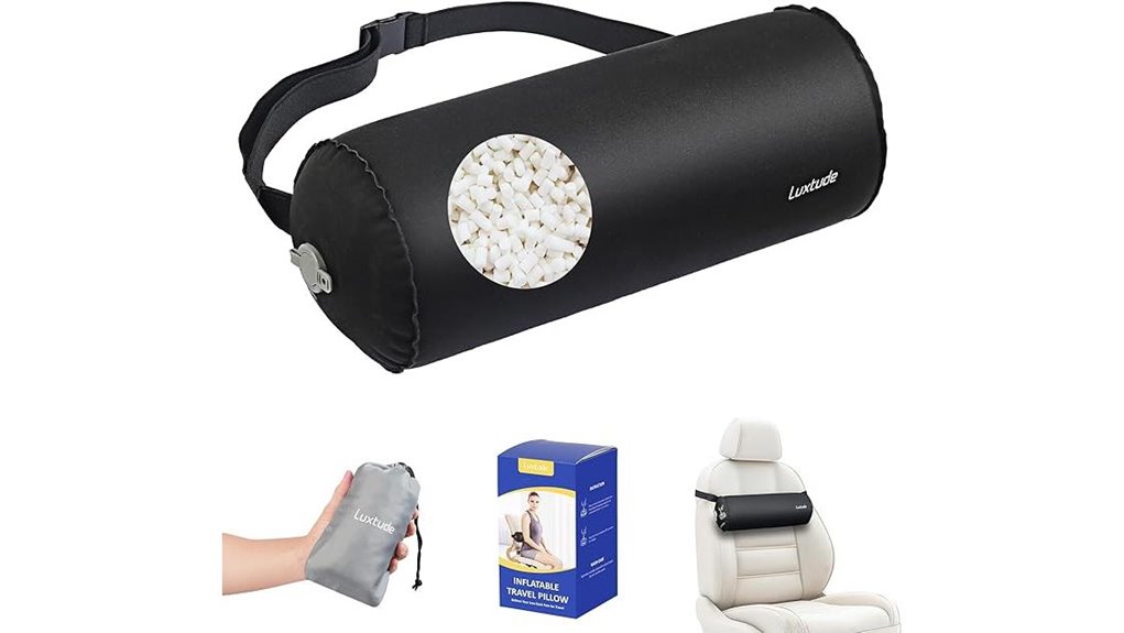 Best Inflatable Lumbar Support Pillows: Back Relief in a Snap 12 luxtude inflatable lumbar pillow