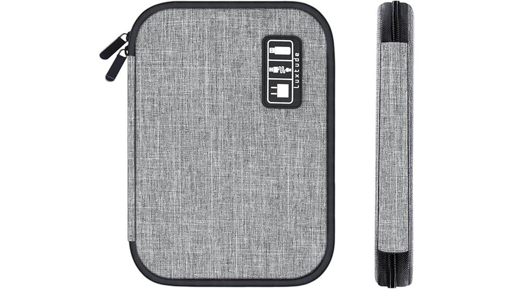 Must-Have Cable Organizer Cases Travelers Trust for Smooth Travel Tech 15 luxtude travel cord organizer