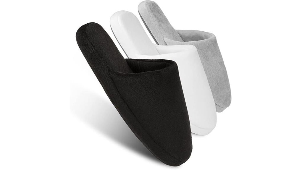Travel Slippers with Washable Soles Loved by Hotel Guests 12 luxury cotton memory foam
