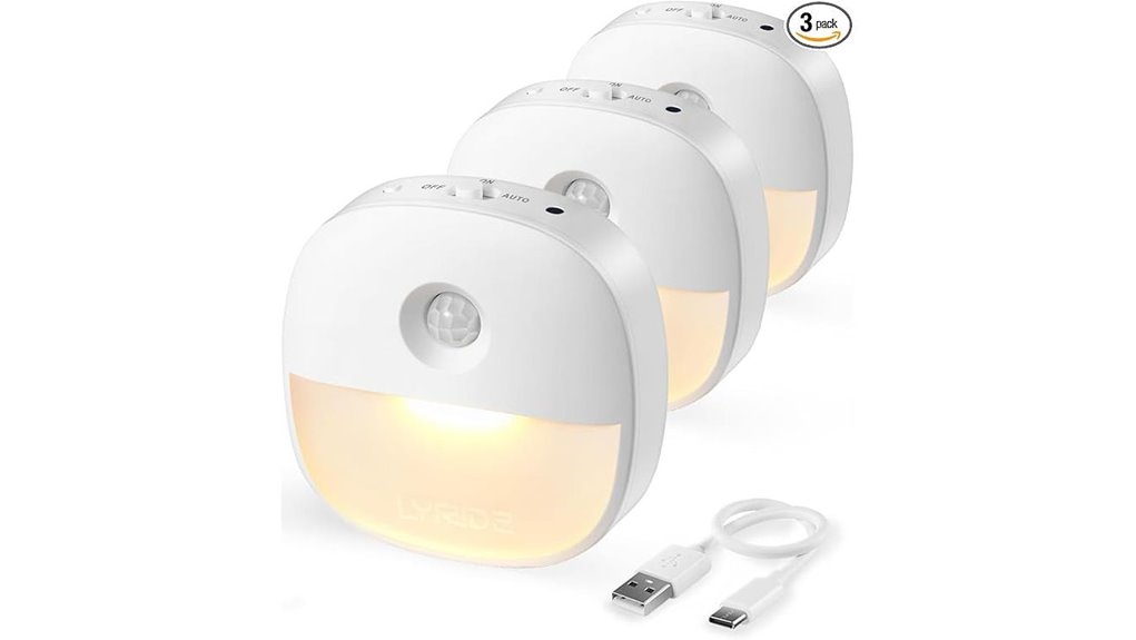 Bedside Motion Sensor Light (Rechargeable) That Keeps You Safe 15 lyridz rechargeable motion lights