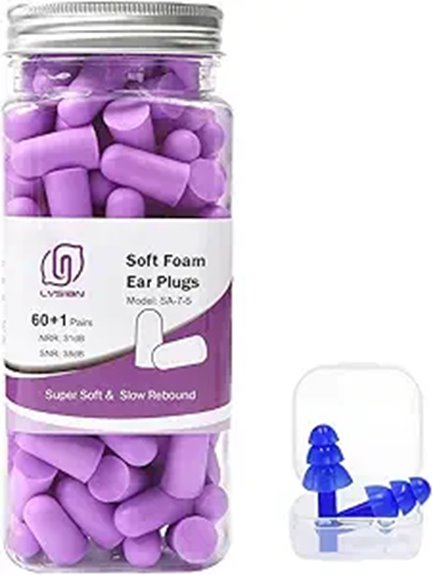 High NRR Earplugs That Silence Snoring Roommates 11 lysian ultra 38db earplugs