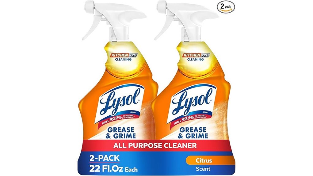 Best Surface Cleaning Spray (non-aerosol) for Spotless Home 14 lysol kitchen spray pack