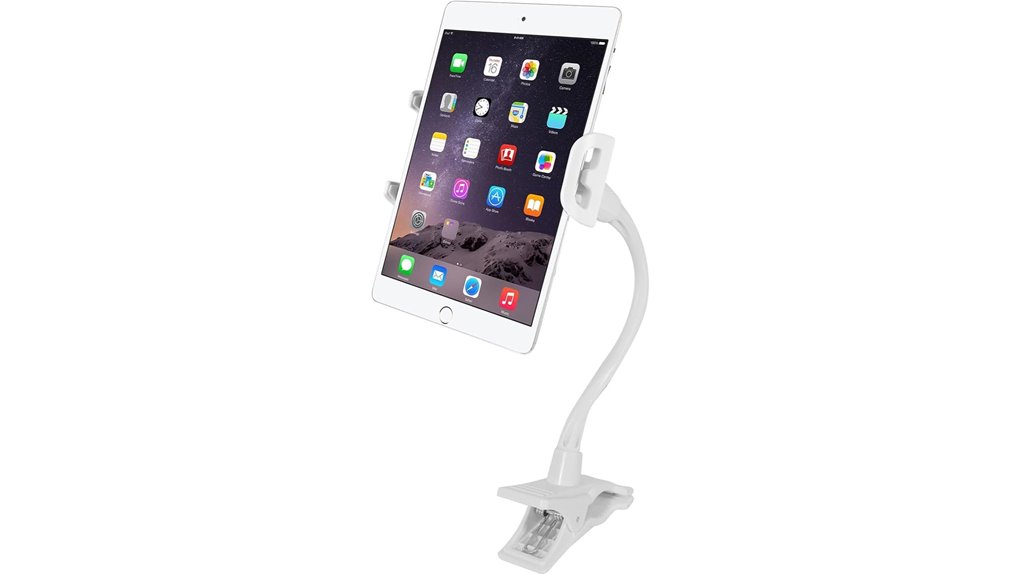 macally tablet clip on gooseneck