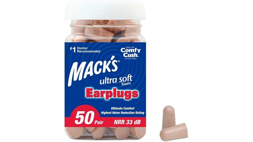 High NRR Earplugs That Silence Snoring Roommates 2 mack s ultra soft earplugs