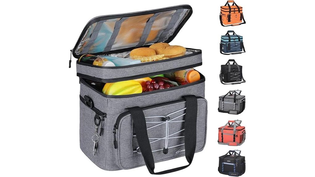 Best Soft Coolers for Travel (Foldable, Leakproof) Pack It 7 maelstrom foldable 60 can cooler