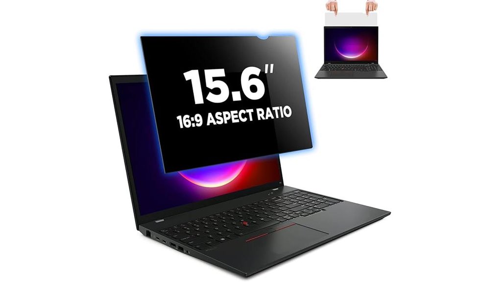 Top Laptop Privacy Filters for Café Workers That Stick Easy 4 magicmoon 15 6 privacy filter