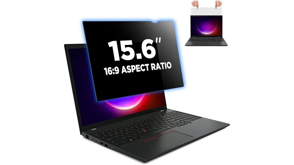 Top Privacy Screen Filters for Laptop Travelers 8 magicmoon 15 6 privacy protector