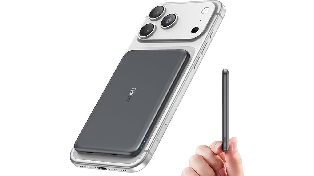 Must-Have Magnetic Battery Packs for Travel (Pocketable) 3 magnetic 5000mah iphone bank
