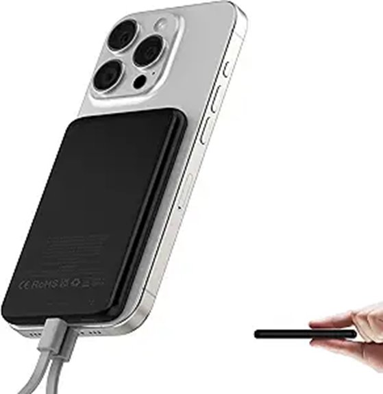Must-Have Magnetic Battery Packs for Travel (Pocketable) 9 magnetic 5 000mah usb c bank