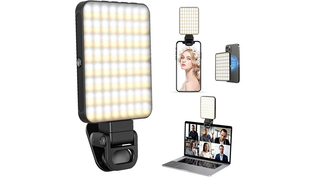 Clip‑On Phone Lights With Warm Tone Options Travelers Love 13 magnetic clip led light