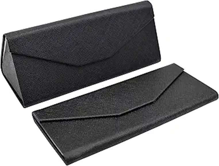 Fold-Flat Glasses Cases: Protective, Slim and Ready to Roll 1 magnetic folding hard shell