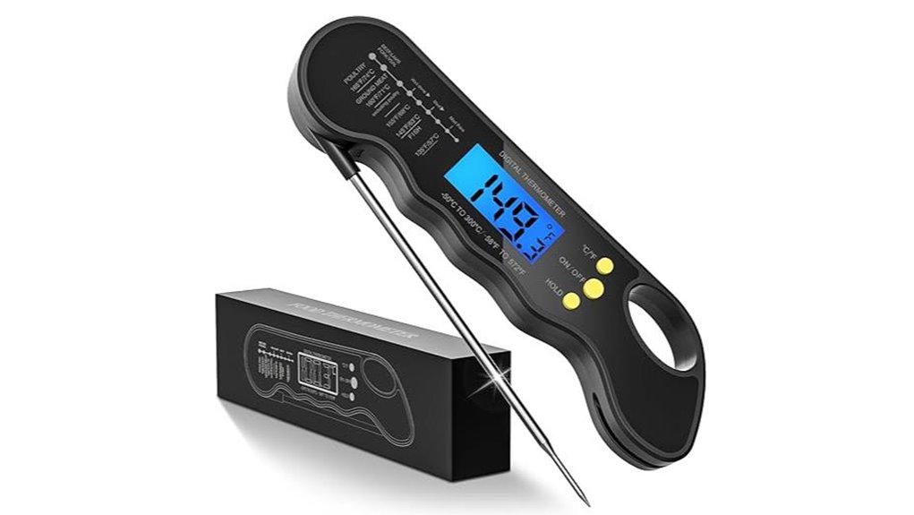 Instant‑Read Meat Thermometer That’s a Kitchen Must‑Have 6 magnetic instant waterproof thermometer