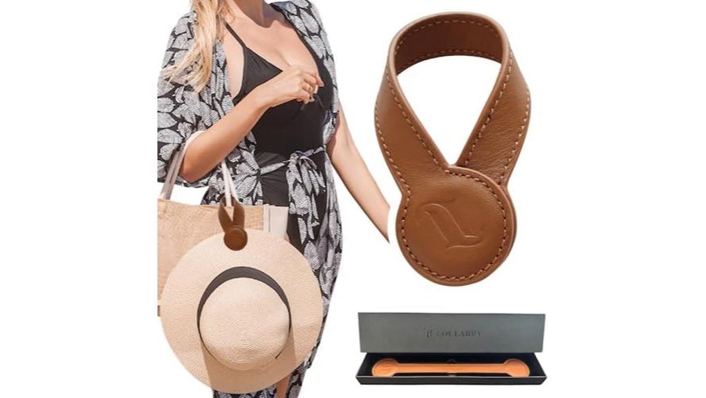 Hat Clips for Bags (Magnetic) That Keep Your Headwear Secure 14 magnetic leather hat clip