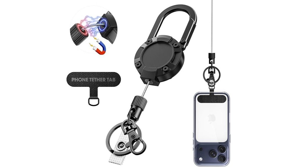Top Anti-Theft Phone Lanyards Strong Tethers for Travelers 2 magnetic lock phone lanyard