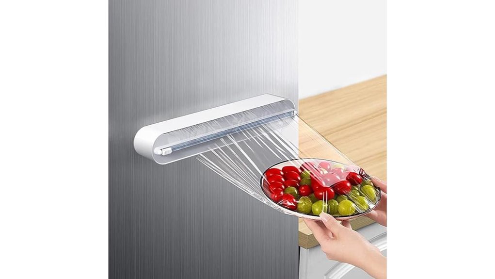Top Plastic Wrap Dispenser With Cutter Your Kitchen Will Love 11 magnetic wrap dispenser cutter
