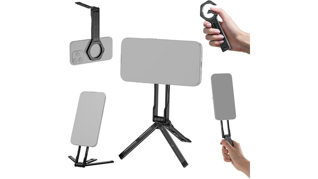 Quick-Setup Portable Phone Tripods with MagSafe Mounts 2 magsafe phone tripod stand