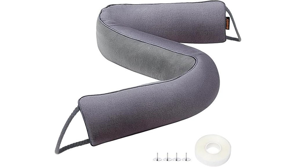 Top Door Draft Stoppers That Silence Noise & Cut Hallway Light 4 magzo 36 inch draft stopper