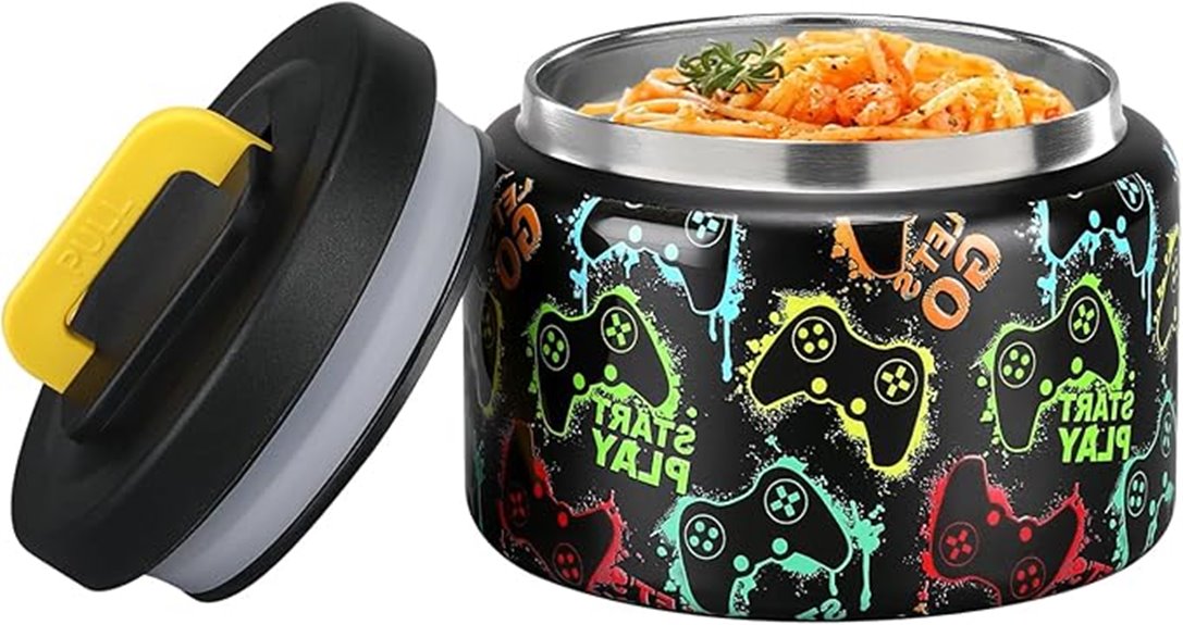 Top Vacuum-Insulated Mini Food Containers for On-the-Go Meal 14 maison huis 8oz thermo