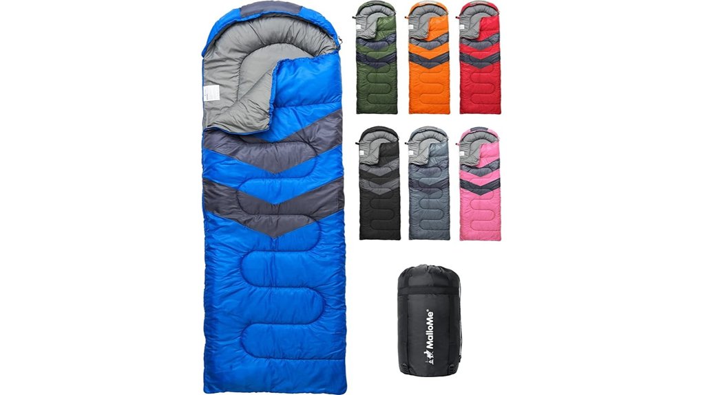 Best Sleeping Bags for Harsh Winter and Mild Summer 5 mallome lightweight backpacking bags