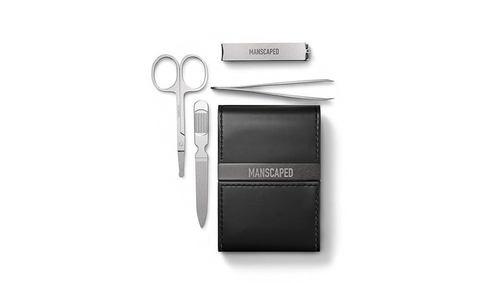 Compact Grooming Kits (TSA-Friendly) Ideal for Travel 13 manscaped stainless steel kit